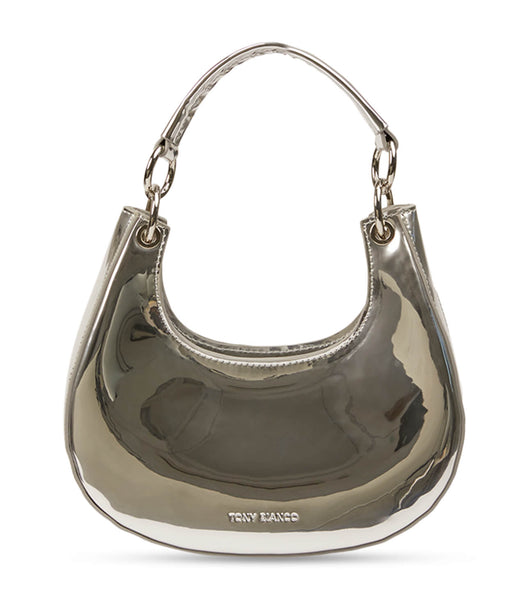 Accesorios Tony Bianco Talia Silver Shine Mini Handbags Plateadas | CRDYB33760