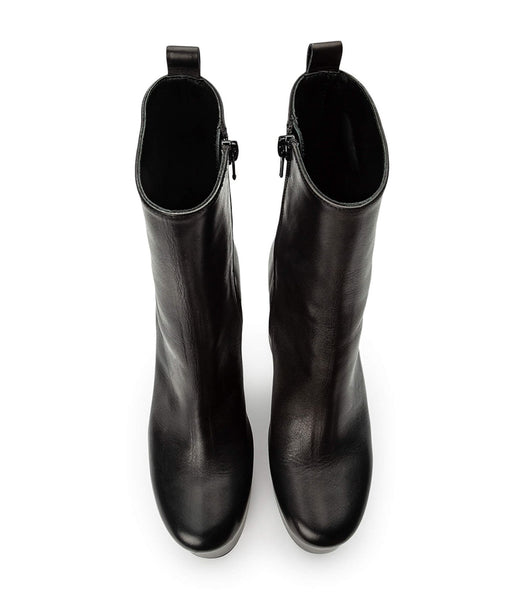 Botas Plataforma Tony Bianco Tyra Black Como 12cm Negras | CRNEJ82409