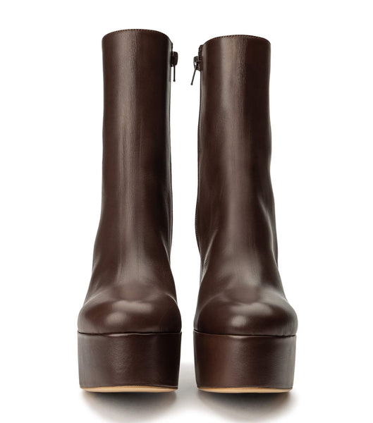 Botas Plataforma Tony Bianco Tyra Choc Como 12cm Chocolate | ACRDF55175