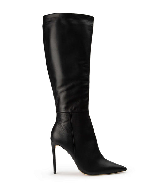 Botas de Tacon Tony Bianco Apollo Black Venice 10.5cm Negras | UCRND94491