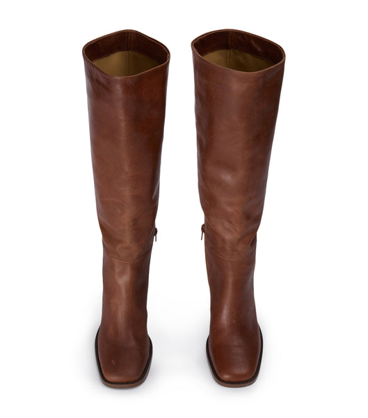 Botas de Tacon Tony Bianco Asher Cognac 8.5cm Marrones | TCRPQ65933