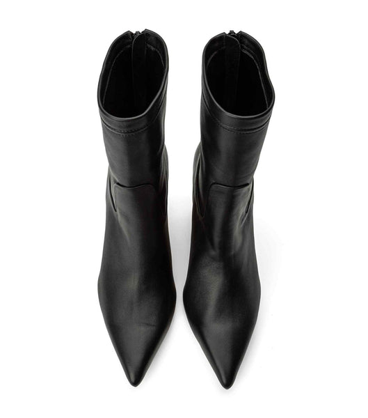 Botas de Tacon Tony Bianco Ellie Black Nappa 8.5cm Negras | CRICD97678