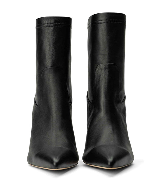 Botas de Tacon Tony Bianco Ellie Black Nappa 8.5cm Negras | CRICD97678