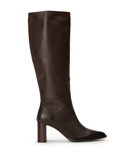 Botas de Tacon Tony Bianco Peppe Choc Como 7.5cm Chocolate | CRJBT94268