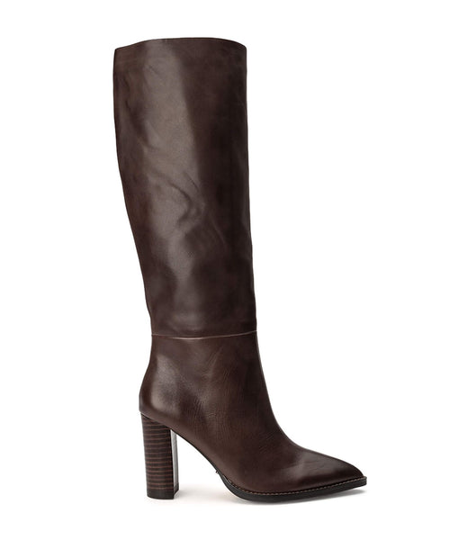 Botas de Tacon Tony Bianco Skyla Choc Como 9cm Chocolate | XCRBH37008