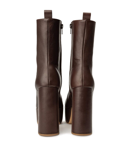 Botas de Tacon Tony Bianco Tyra Choc Como 12cm Chocolate | CRJZR54080