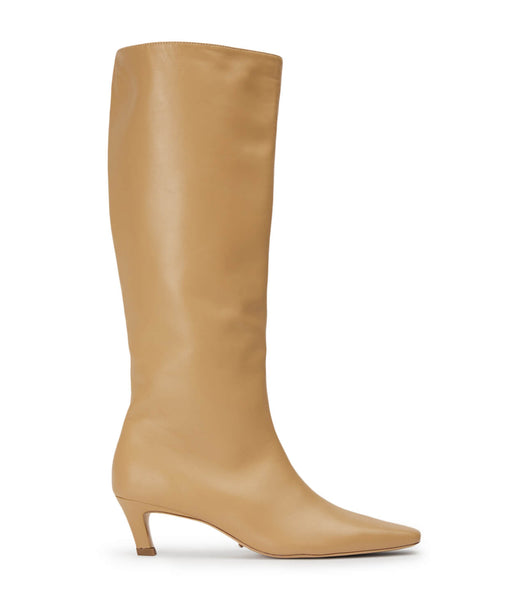 Botas de Tacon Tony Bianco Vixon Honey Nappa 5cm Naranjas | PCRQX21542