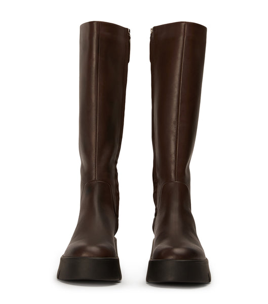 Botas de combate Tony Bianco Rage Choc Como 5.5cm Chocolate | CRZDE12034