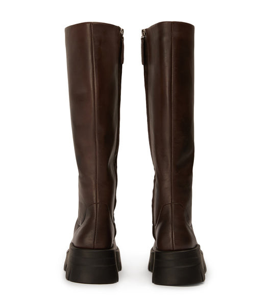 Botas de combate Tony Bianco Rage Choc Como 5.5cm Chocolate | CRZDE12034