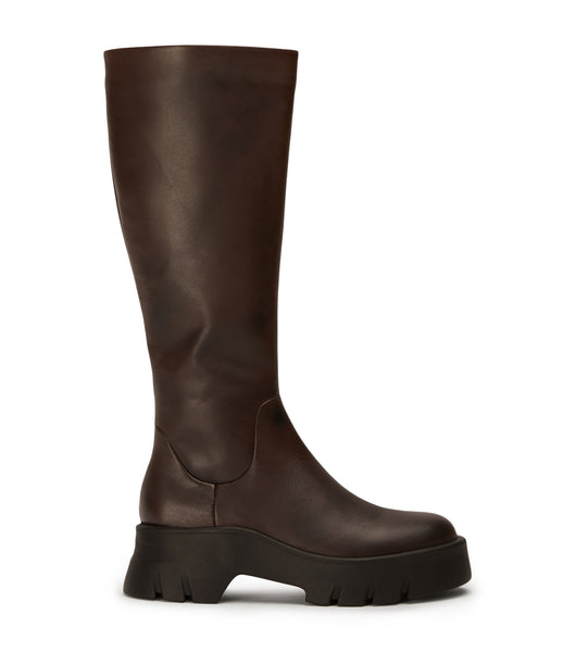 Botas de combate Tony Bianco Rage Choc Como 5.5cm Chocolate | CRZDE12034