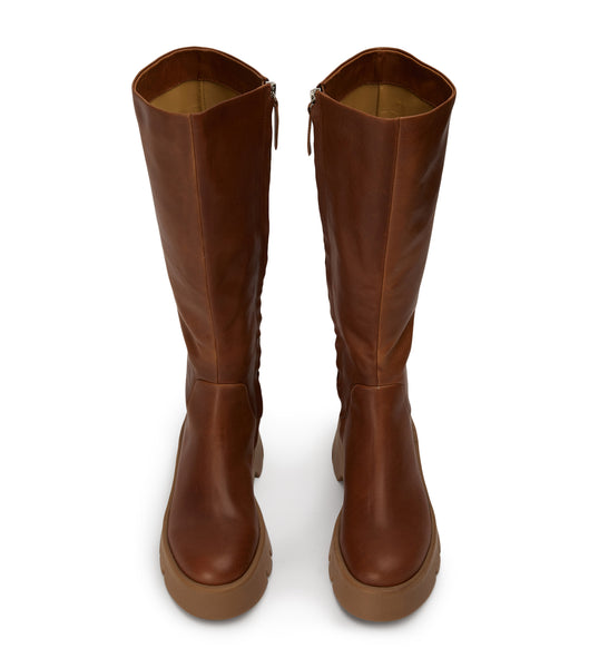 Botas de combate Tony Bianco Rage Cognac 5.5cm Marrones | QCRUV94143