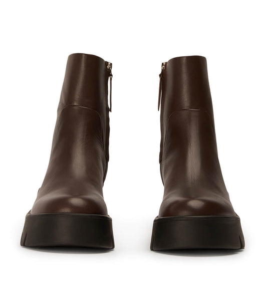 Botas de combate Tony Bianco Rumble Choc Como 5.5cm Chocolate | YCRGT68656