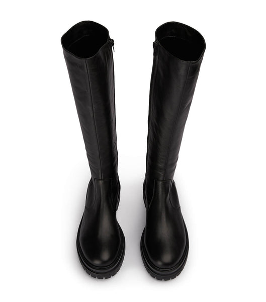 Botas de combate Tony Bianco Wanda Black Venice 4.5cm Negras | CRNEJ34480