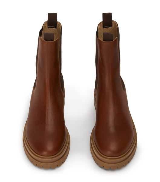 Botas de combate Tony Bianco Wolfe Cognac 4.5cm Marrones | CRQCS72237