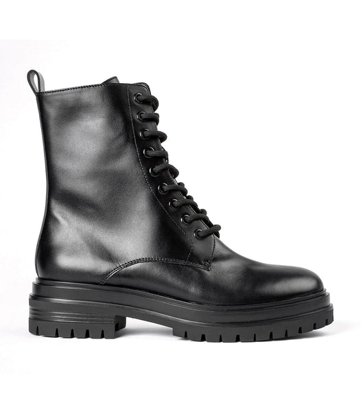 Botas de combate Tony Bianco Wya Black Como 4.5cm Negras | FCRHY22697