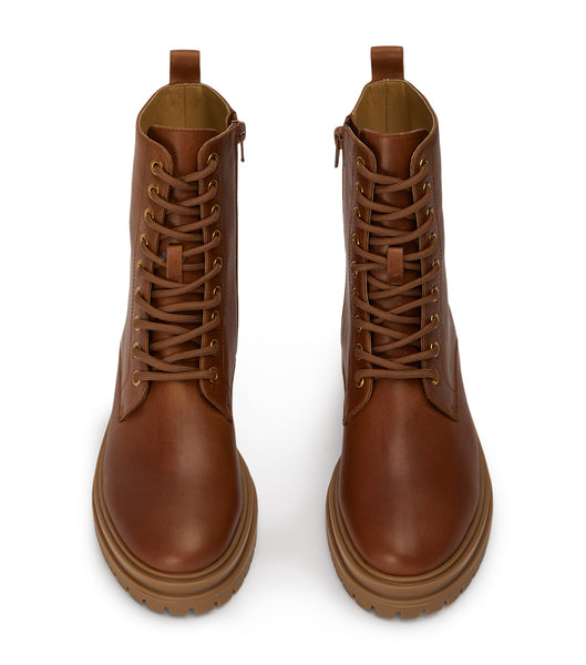 Botas de combate Tony Bianco Wya Cognac 4.5cm Marrones | MCRFT45725