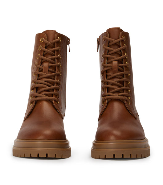 Botas de combate Tony Bianco Wya Cognac 4.5cm Marrones | MCRFT45725