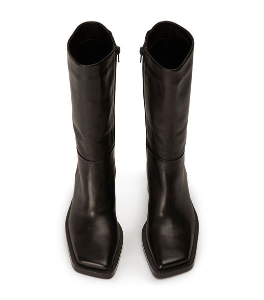 Botas de media pantorrilla Tony Bianco Prestige Black Como 8cm Negras | CREAH90631