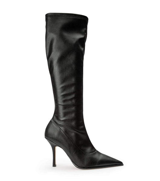 Botas de tacón de aguja Tony Bianco Knight Black Venezia 9.5cm Negras | FCRUI25879