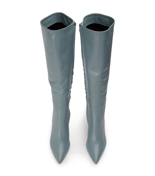 Botas hasta las rodillas Tony Bianco Apollo Steel Nappa 10.5cm Gris | UCRND39488