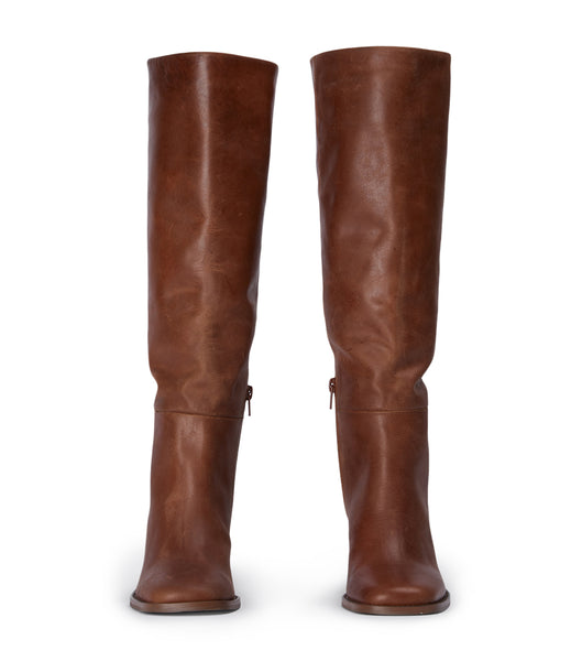 Botas hasta las rodillas Tony Bianco Asher Cognac 8.5cm Marrones | GCRUC29821