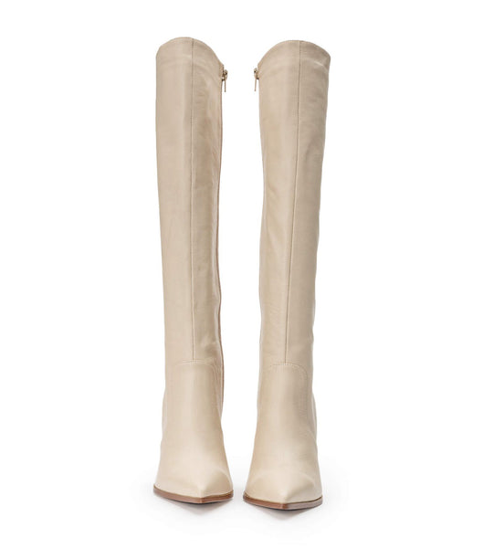 Botas hasta las rodillas Tony Bianco Lucille Vanilla Venice 10.3cm Amarillo Claro | MCRFT19229