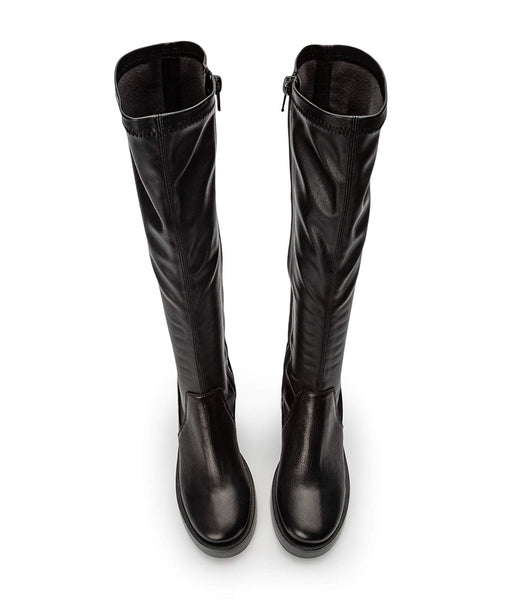 Botas hasta las rodillas Tony Bianco Tibby Black Venice/Black Venezia 9cm Negras | CRCIF56296