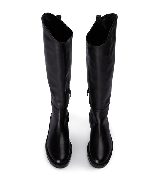 Botas hasta las rodillas Tony Bianco Tyler Black Como 4cm Negras | CRQAV87445