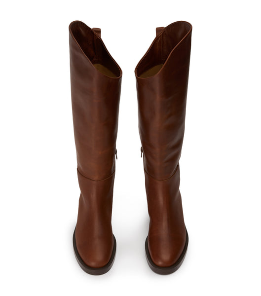 Botas hasta las rodillas Tony Bianco Tyler Cognac 4cm Marrones | MCRHR26367