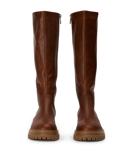 Botas hasta las rodillas Tony Bianco Wanda Cognac 4.5cm Marrones | CRZPD96742