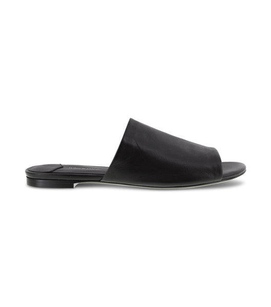 Chanclas Tony Bianco Havier Black Sheep Nappa 1cm Negras | CRDFL11977