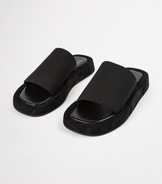 Chanclas Tony Bianco Isabel Black Magic 1.5cm Negras | UCRND58830