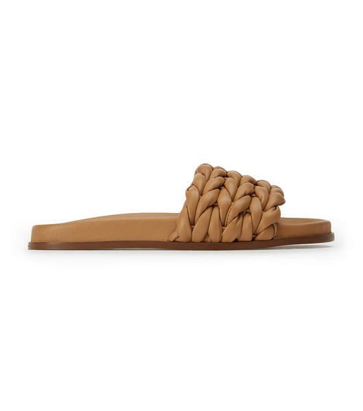 Chanclas Tony Bianco Layton Biscuit Nappa Marrones | CRZPD67241