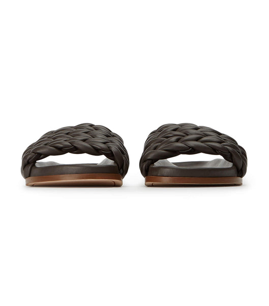 Chanclas Tony Bianco Layton Chocolate Nappa Chocolate | TCRPQ26701