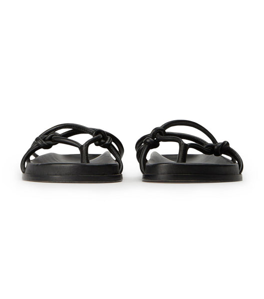 Chanclas Tony Bianco Luelle Black Nappa Negras | PCRER89899