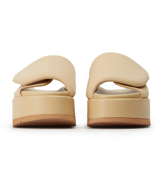 Chanclas Tony Bianco Roxana Nude Scuba 6cm Beige | SCRNY40548