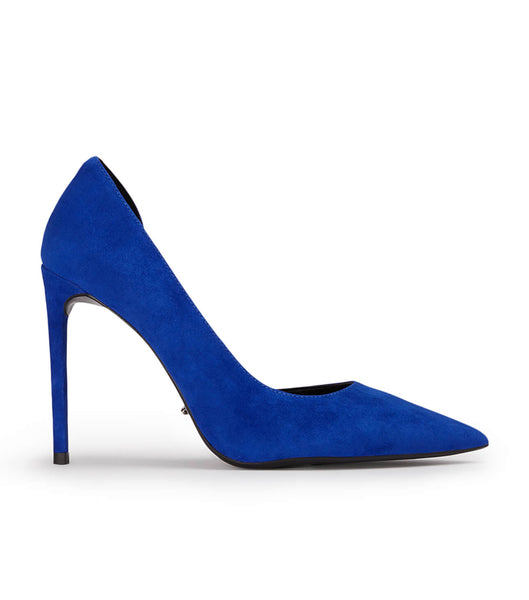 Court Shoes Tony Bianco Alyx Azure Suede 10.5cm Azur | CRCIF29026