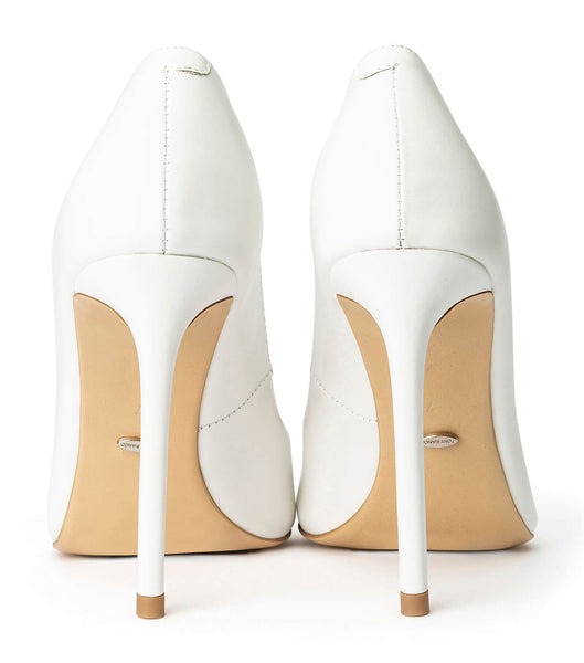 Court Shoes Tony Bianco Anja Milk Capretto 10.5cm Blancas | YCRVQ89326
