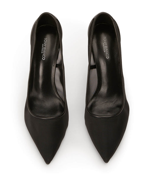 Court Shoes Tony Bianco Apex Black Mesh 10.5cm Negras | ZCRNQ29570
