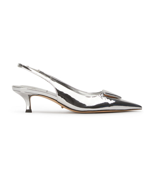 Court Shoes Tony Bianco Kimmy Silver Shine 4.5cm Plateadas | SCRNY98609