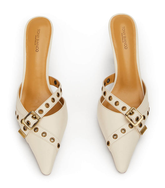 Court Shoes Tony Bianco Savoir Bone Venice 8cm Beige | SCRNY68643