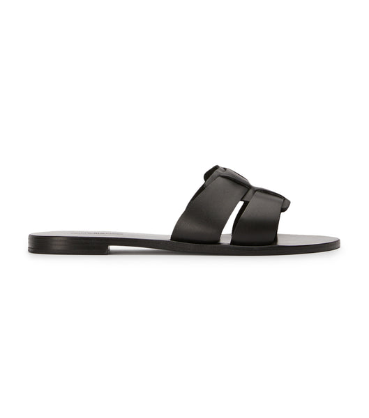 Flat Sandals Tony Bianco Force Black 1cm Negras | LCRSX12248