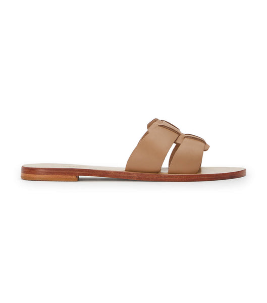 Flat Sandals Tony Bianco Force Camel 1cm Marrones | SCRNY43671