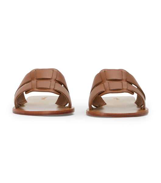 Flat Sandals Tony Bianco Force Tan 1cm Marrones | ZCRMJ14035