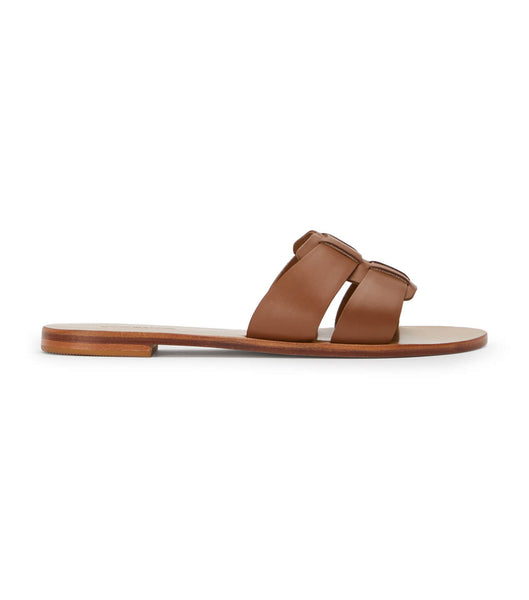 Flat Sandals Tony Bianco Force Tan 1cm Marrones | ZCRMJ14035