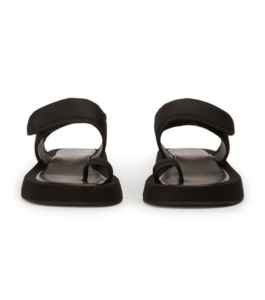 Flat Sandals Tony Bianco Iso Black Neoprene 3.5cm Negras | XCRGW29826