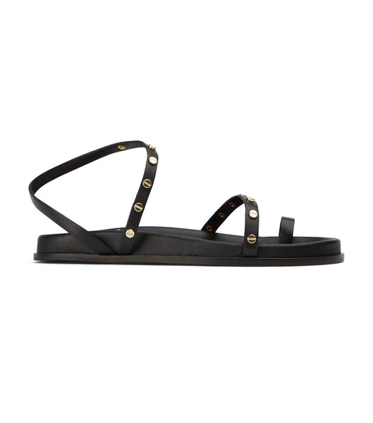 Flat Sandals Tony Bianco Lyvia Black Negras | TCRWZ54269