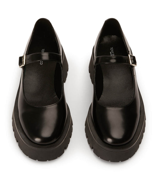 Loafers Tony Bianco Betsy Black Hi Shine 4.5cm Negras | SCRVO59109