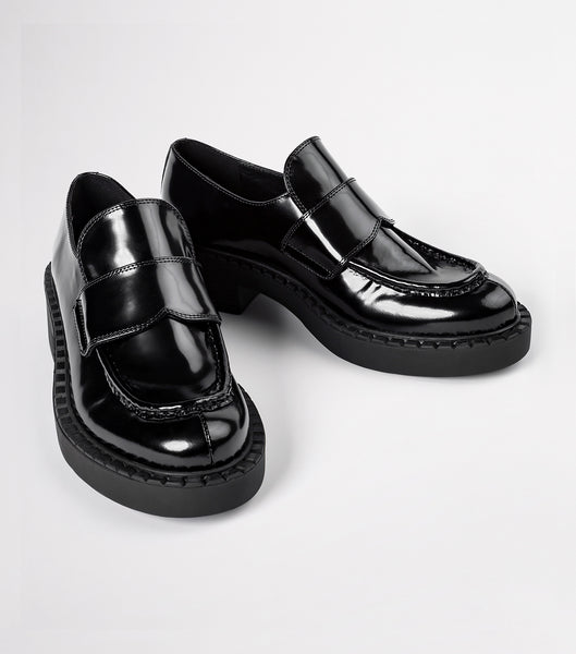 Loafers Tony Bianco Corvette Black Hi Shine 4.5cm Negras | CRIIZ63650