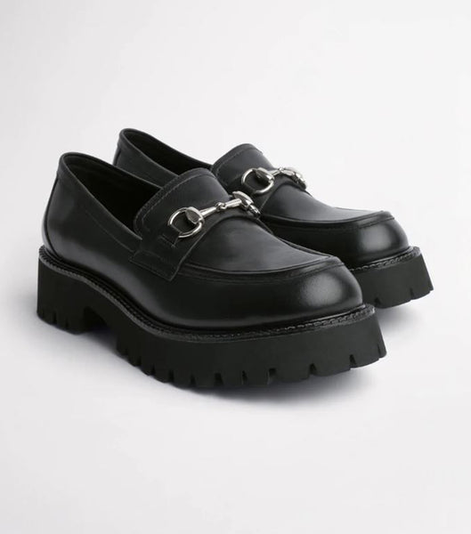 Loafers Tony Bianco Greer Black Como 4cm Negras | FCRUI93904